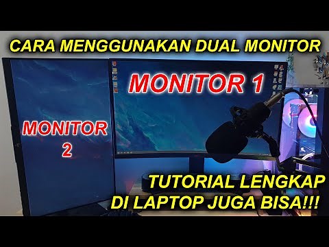 Dual Monitor Setup Tutorial | 2 Monitors per Computer / 2 Monitors per Laptop