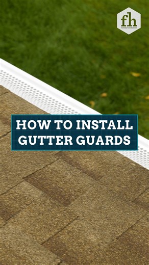 Great DIY project! #diy #gutters #gutterguards | Family Handyman