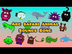 ABC Animal Sounds Song! 🦁 | Phonics for Kids | Emdikidstv