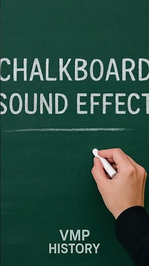 Chalkboard sound effect