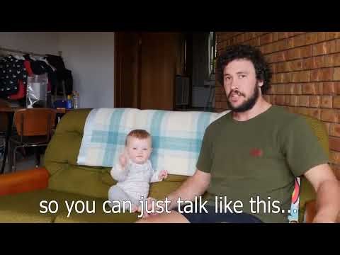 HOW TO TALK TO A BABY