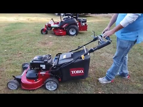 Model # 20200 Toro Timemaster 30'' Personal Pace Pushmower 190cc Briggs and Stratton Engine