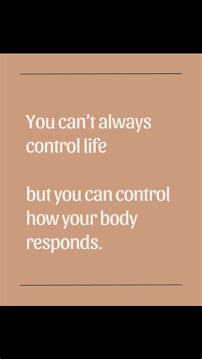 When stress builds up, your breathing changes. It becomes faster, shallower, and tense, keeping your nervous system stuck in “fight or flight.” This week is International Stress Awareness Week 2025 the perfect time to pause and check in with how your body feels. When you slow your breath, you send a signal of safety to your brain. And that’s where everything begins to shift your heart rate slows, your muscles soften, and your hormones follow. 🌙 If you’re a woman who’s been running on empty, thi