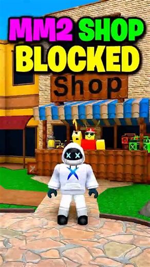 I Blocked the MM2 Shop! 🛑