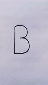 30K views · 280 reactions | Beautiful Drawing From B Letter #drawing #draw #artist #artwork #painting | Drawing Teacher | Facebook
