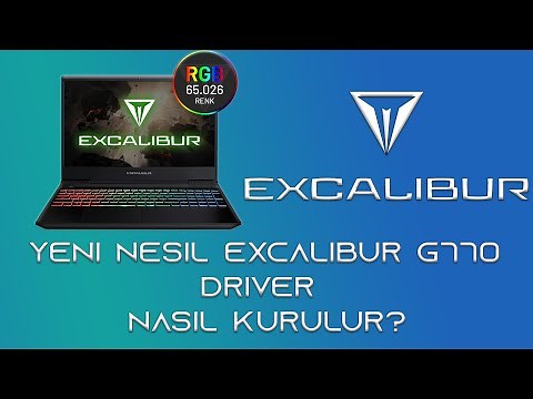 Casper Excalibur G770 (Yeni Nesil) Driver Kurulumu Nasıl Yapılır?