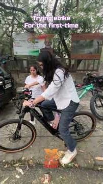 She is Trying Ebike for the first time | Extreme Experience | 91 meraki ultra