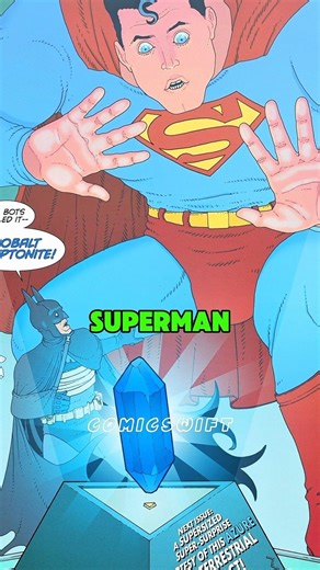 Superman turns into a GIANT!! #dccomiccharacter #superman #kryptonitespectrum #batman #kryptonitetyp