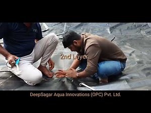 H.D.P.E Pond Liner Installation....