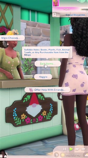 Flowers and friends #cozygaming #sims4letsplay #sims4 #sims #thesims4 #sims4story #cozysims4