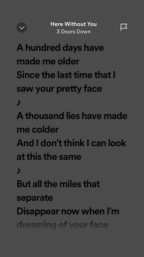 Here Without You - 3 Doors Down Lyrics