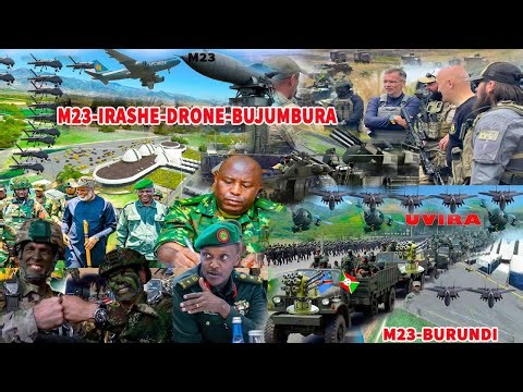 MAA23 AHAGIZE UMUYONGA BUJUMBURA NISHYANO DRONE 4 ZIRASIWE TANGANYIKA UVIRA BYAKAZE ABACASHYURO HASI