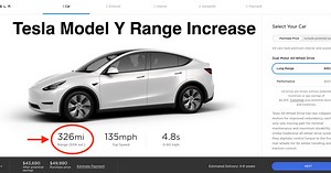 Tesla boosts Model Y range