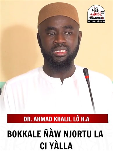 DR AHMAD KHALIL LÔ H.A