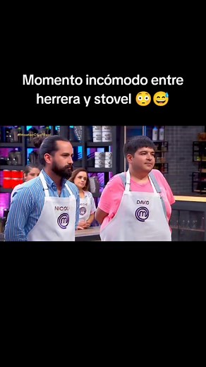 Chef Fernando Stovell in MasterChef Fails to Impress David Herrera - Uncomfortable Moment 😳😅