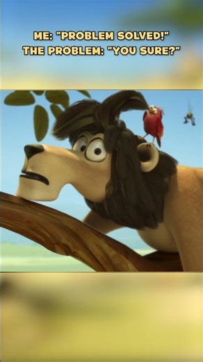 The Way I Solve My Problems 😡 #animation #shorts #memes