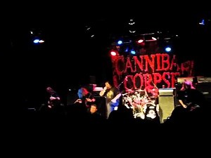 Cannibal corpse - Hammer smashed face - George angry jumps off stage