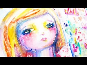 Art Journal Process- Watercolors