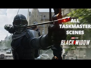 All TaskMaster Scenes | Black Widow (2021)
