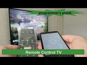 REMOTE CONTROL TV app(Flutter+Java). Joke