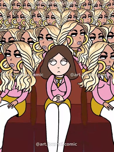 Popular Girls Spot You on the School Bus