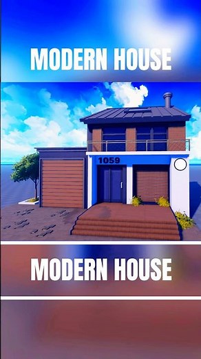 Roblox Studio │ SPEED BUILD │ Modern House #roblox