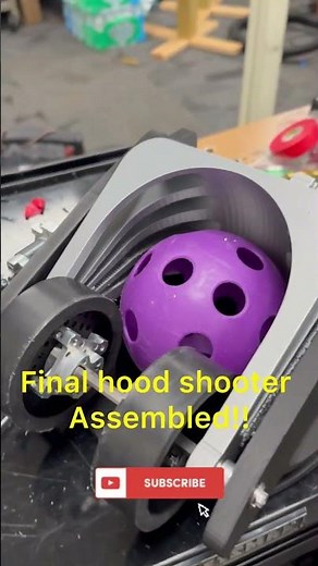 CLEAN FTC hooded shooter #firsttechchallenge #decode