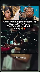 36K reactions · 2.3K comments | Cardi B working out with Stefon Diggs in Stefon’s new YouTube video uploaded today. ❤️#cardib #stefondiggs #spikedteatalk #fyp #viral | Spikedteatalkk | Facebook