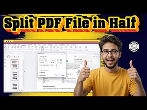 How To Split a PDF File in Half in Foxit PDF Editor - Detailed Tutorial