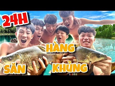Anh Ba Phai | Thử Thách 24H Cắm Trại Săn Hàng Khủng Ở Hồ Lên Tiếng🤣