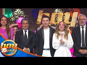 “Gracias, gracias”: ¡Así comenzamos el festejo por los 25 años de Hoy! | Programa Hoy
