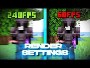 Render Setting Tutorial | Minecraft
