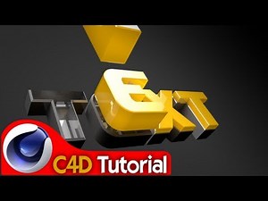 Spinning Text Assembly Intro - Tutorial - CINEMA 4D