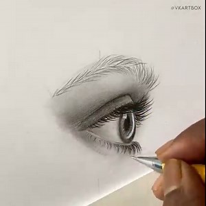 752K views · 38K reactions | Easy Side Eye drawing Tips ✍️ How’s it!? | Vkartbox | Facebook
