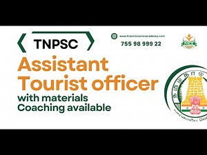 TNPSC Assistant Tourist Officer Exam 2025 Class started