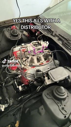 5.3L LS Engine with Distributor Conversion Kit