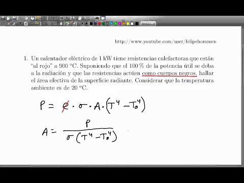 Problema de radiación térmica 3
