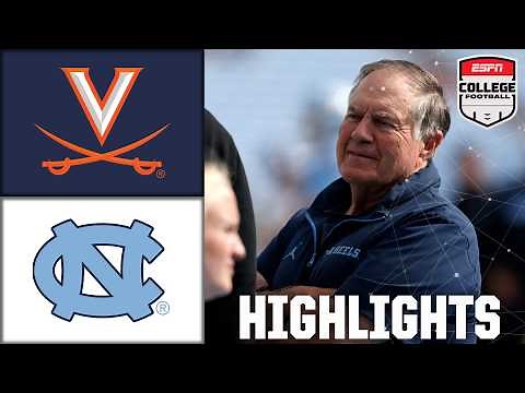 Virginia Cavaliers vs. North Carolina Tar Heels | Full Game Highlights | ESPN College Football