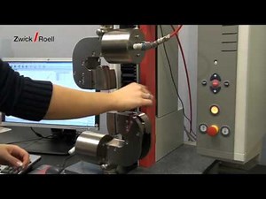 Zugversuch an Aramid Garn - Tensile test on Aramid yarn