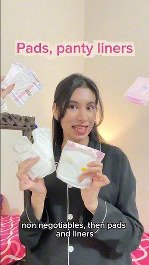 Period kit essentials you need | Pack a period emergency kit with me 😊 #periods #azah #periodrelief