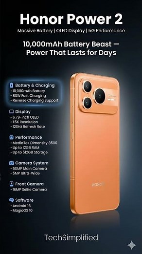 Honor Power 2 Full Review & Specs | Battery, Performance, Features & Price