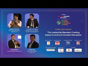 Panel Discussion | The Leadership Mandate Creating Impact in An Era of Constant Disruption | NBEA