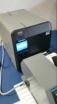 RFID Label Printing with Rewinder