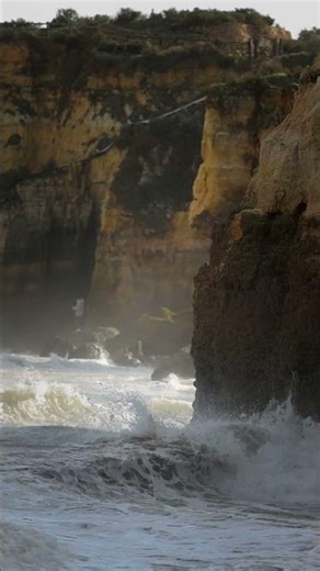 Powerful Ocean Waves Crashing Against Rocks | Dramatic Sea Storm for Relaxation & Focus (4K)