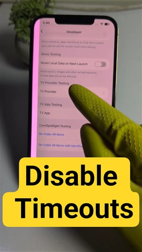 iPhone Disable Timeouts #iPhone #iOSTutorial #AutoLock #ScreenTimeout #iPhoneSettings #Apple #Tech