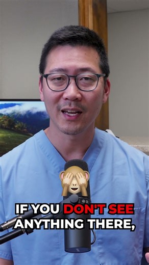 99% of itching can be solved with looking!