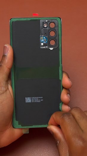 5.8K views · 46 reactions | Galaxy Note 20 Back Cover Installation #galaxynote20 #note20ultra #samsungrepair #phonerepair #diy | Ersbit | Facebook