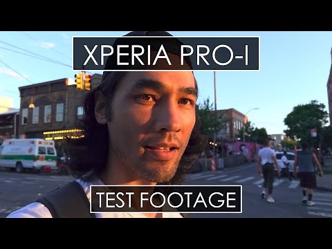 Sony Xperia Pro-I Smartphone Test Footage - Cinematic Vlogging