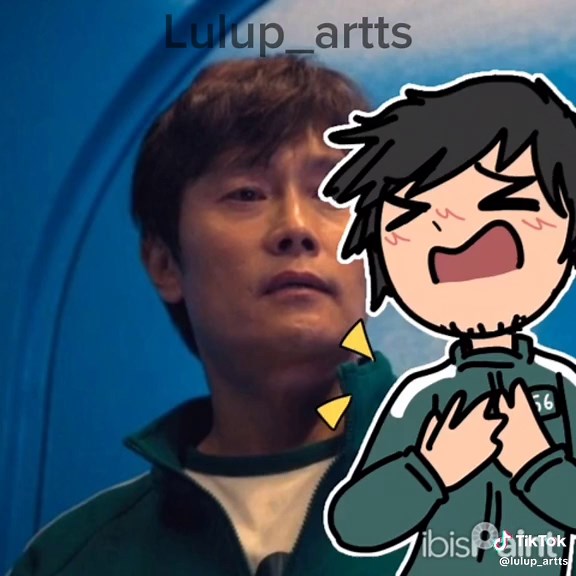 El corazón quebrado en Squid Game: Fan Art y Humor