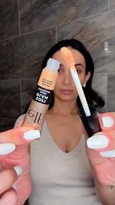 First impression of the @elf Soft Glam Satin Concealer 🤍 #makeup #softglamlook #beautyproducts